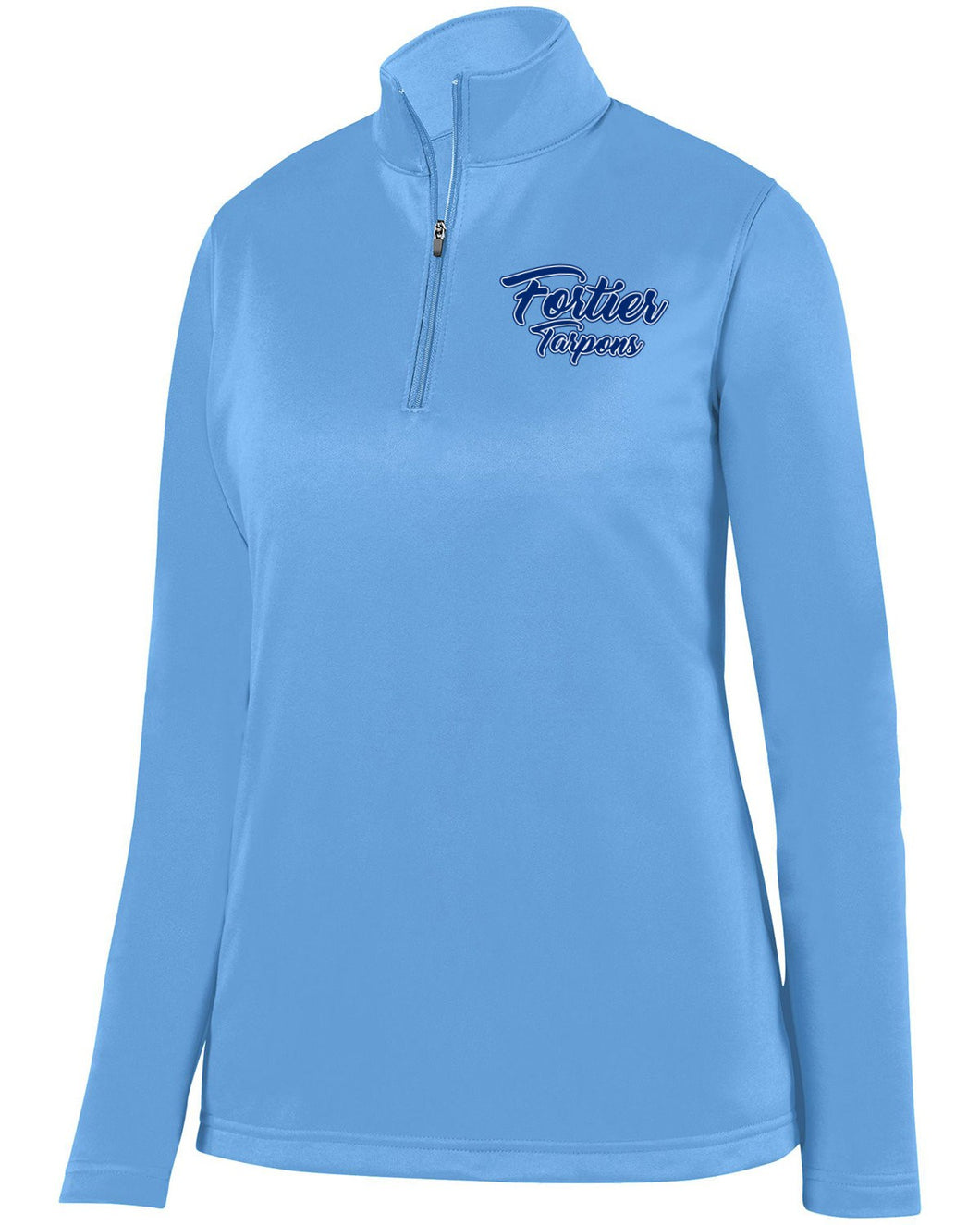 AG5509 Alcee Fortier LADIES Embroidery Dry-Fit Fleece Quarter-Zip Pullover
