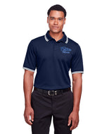 DG20C Fortier Embroidery CrownLux Performance Plaited Tipped Polo